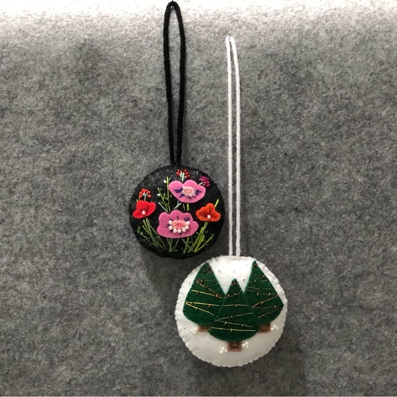 Wall hangings made of felt - Picture 10 of 11